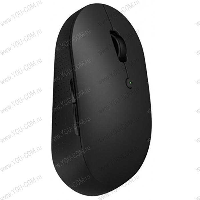 Мышь беспроводная Mi Dual Mode Wireless Mouse Silent Edition (Black) WXSMSBMW02 (HLK4041GL) (715457) {30}