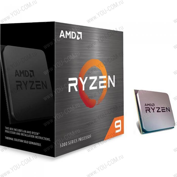 RYZEN 9 3900X BOX (Matisse, 7nm, C12/T24, Base 3,80GHz, Turbo 4,60GHz, Without Graphics, L3 64Mb, TDP 105W, SAM4 {10 }(309950)