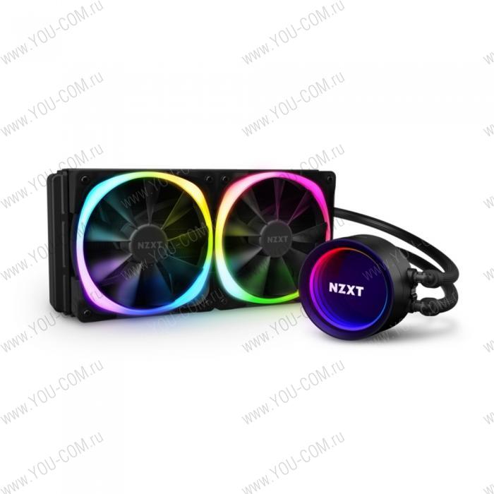 Система водяного охлаждения NZXT KRAKEN X53 RGB (240mm) Aer RGB and RGB LED - гарантия 1 год