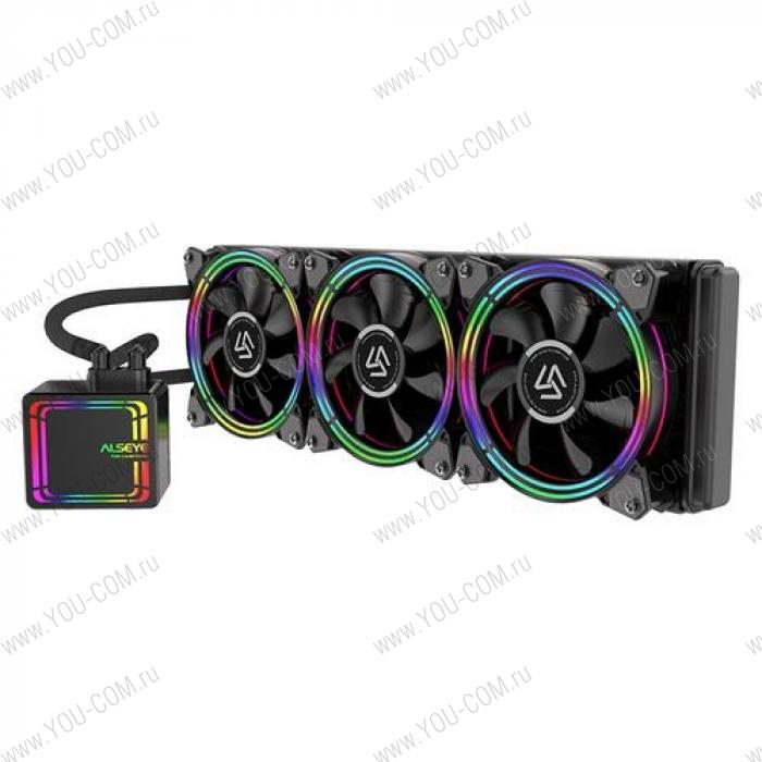 H360 TDP 210W (при T воздуха 45 С) Universal Platfrom PWM Single 5colors+ LED fan RTL {6} (874135)