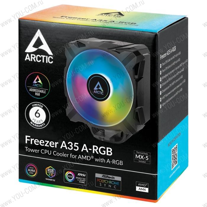 Вентилятор для процессора Arctic Freezer A35 ARGB AM4  (703468)