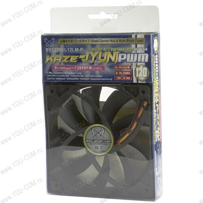 Вентилятор для корпуса Scythe Slip Stream 120 mm PWM Fan (SY1225SL12LM-P) (045757)