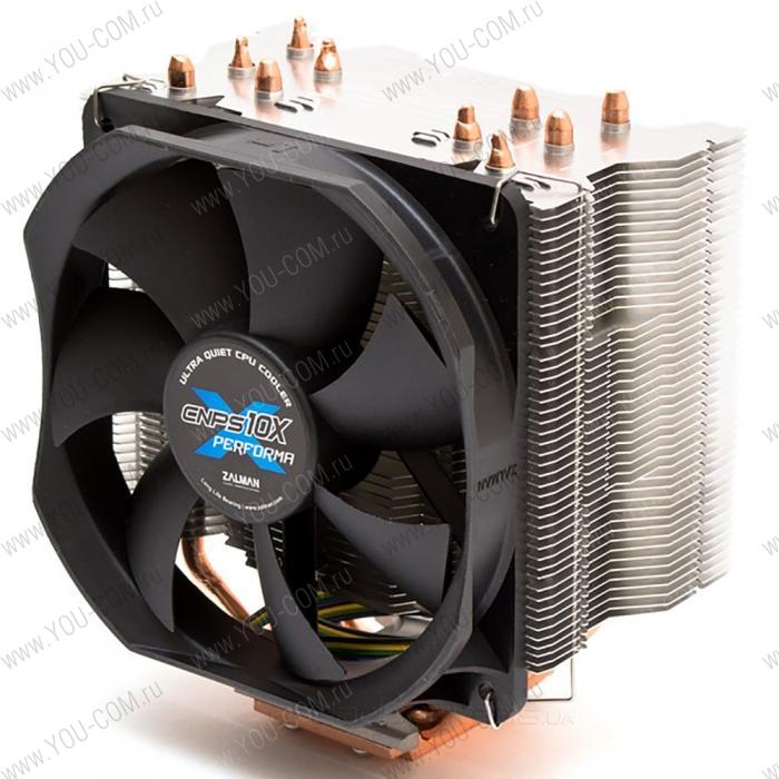 Bad Pack Zalman CNPS10X Performa (+) (4-pin, S1156/1366/775/AM3/AM2/939/940, 130W, 900-2000rpm, 120mm, Al+Cu), (767739)