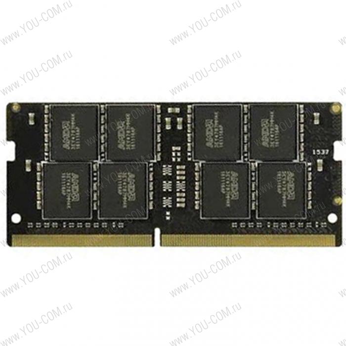 8GB AMD Radeon™ DDR3 1333 SO DIMM R338G1339S2S-UO Non-ECC, CL9, 1.5V, Black, Bulk (180350)