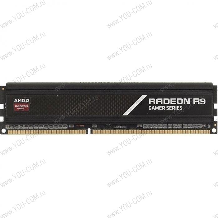 16GB AMD Radeon™ DDR4 3000 DIMM R9 Gamers Series Black R9416G3000U2S-U Non-ECC, CL16, 1.35V, RTL, (181852)