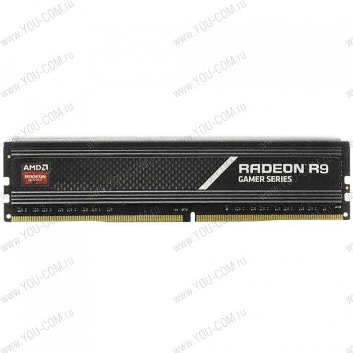 16GB AMD Radeon™ DDR4 3000 DIMM R9 Gamers Series Black R9416G3000U2S-UO Non-ECC, CL16, 1.35V, Bulk, (181685)