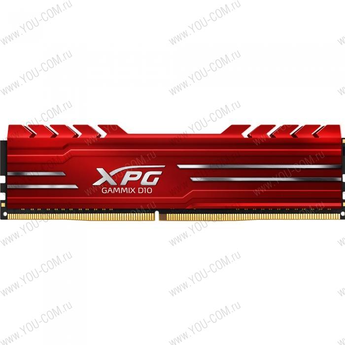 16GB ADATA DDR4 3600 DIMM XPG GAMMIX D10 Black Gaming Memory AX4U360016G18A-SB10 Non-ECC, CL18, 1.35V, Heat Shield, RTL, (931696)