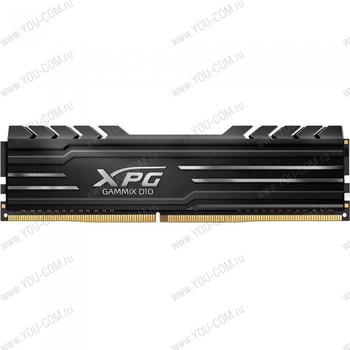 16GB ADATA DDR4 3600 DIMM XPG GAMMIX D10 Black Gaming Memory AX4U3600316G18A-SB10 Non-ECC, CL18, 1.35V, 1024x8, RTL (775456)