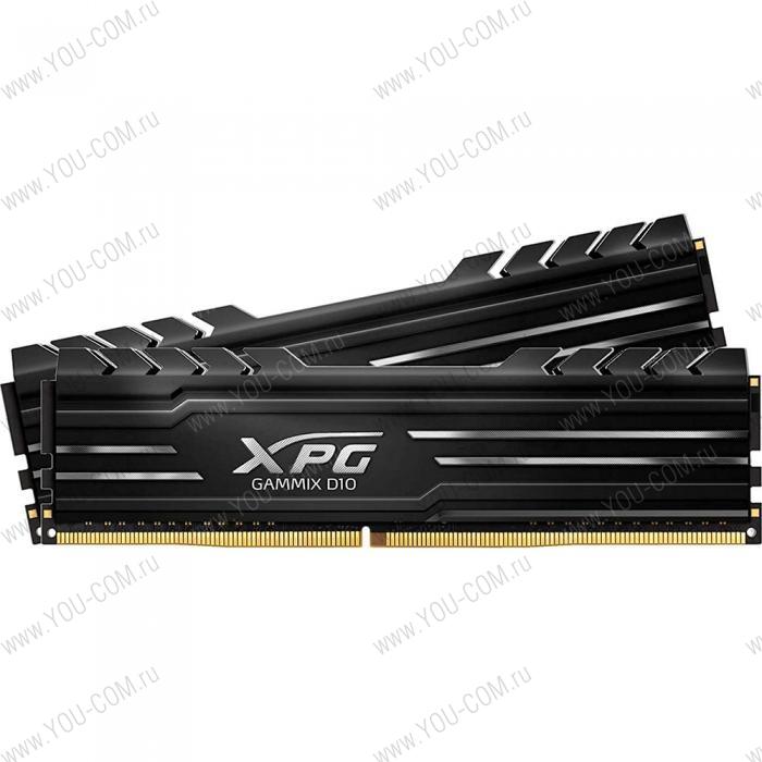 16GB ADATA DDR4 3600 DIMM XPG GAMMIX D10 Black Gaming Memory AX4U360038G18A-DB10 Non-ECC, CL18, 1.35V, 1024x8, Kit (2x8GB), RTL (774558)