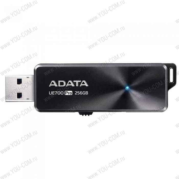 256GB ADATA UE700Pro USB Flash [AUE700PRO-256G-CBK] USB 3.2 Gen 1, 360/180, Black, RTL (469571) 