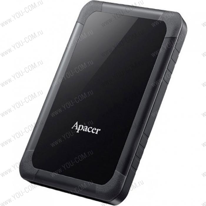 2.5" 1TB Apacer AC532 AP1TBAC532B-1 USB 3.1, Shockproof, Win/Mac/Linux, Black, Retail {20} (915283)