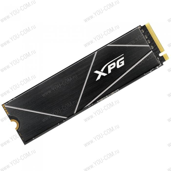 M.2 2280 1TB ADATA XPG GAMMIX S70 BLADE Client SSD [AGAMMIXS70B-1T-CS] PCIe Gen4x4 with NVMe, 7400/5500, IOPS 350/720K, MTBF 2M, 3D TLC, 740TBW, 0,41DWPD, Heatsink, RTL (933065)