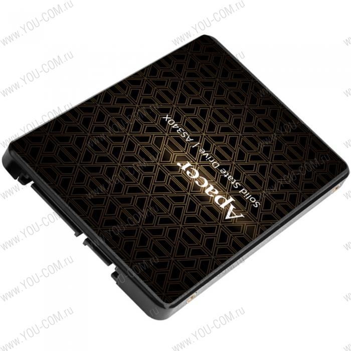 Твердотельный накопитель Apacer SSD PANTHER AS340X 120Gb SATA 2.5" 7mm, R550/W500 Mb/s, 3D NAND, IOPS 38K/75K, MTBF 1,5M, 70TBW, Retail, 3 years (AP120GAS340XC-1)