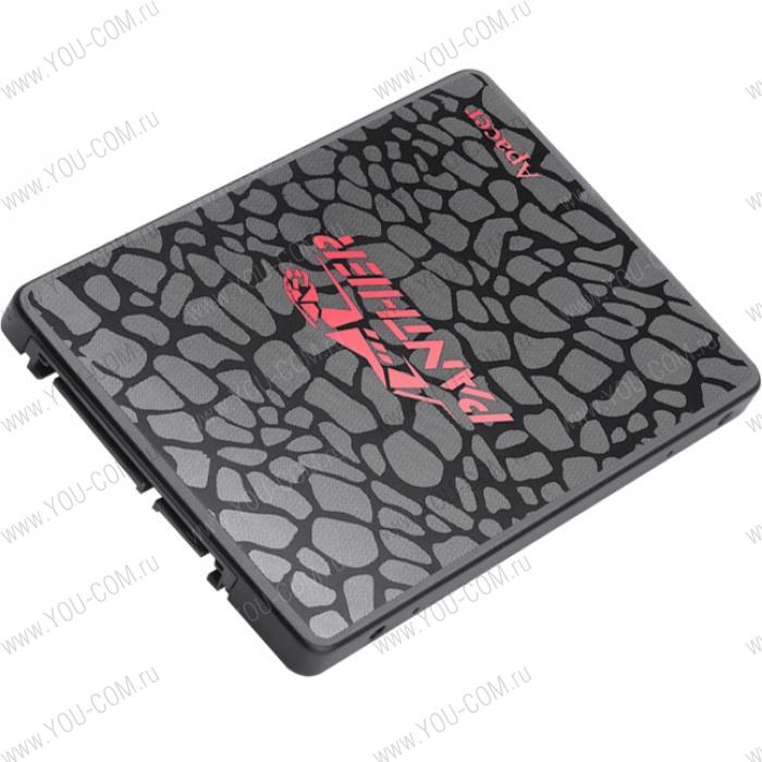 Твердотельный накопитель Apacer SSD PANTHER AS350 256Gb SATA 2.5" 7mm, R560/W540 Mb/s, 3D TLC, IOPS 81K/74K, MTBF 1,5M, 180TBW, Retail, 3 years (AP256GAS350-1)