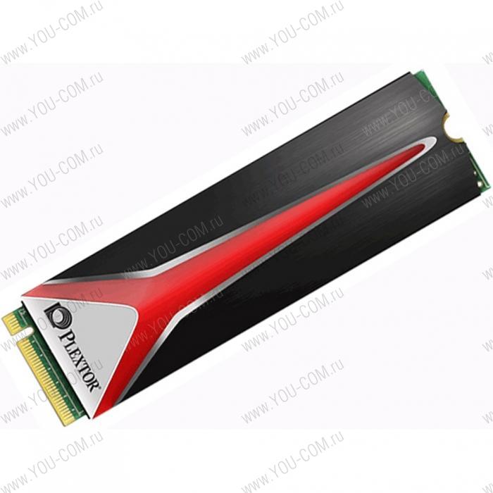 M.2 2280 512GB Plextor M8Pe Gamer SSD PX-512M8PeG PCIe Gen3x4 with NVMe, 2300/1300, IOPS 260/250K, MTBF 2.4M, MLC, 512MB, NVMe 1.2, Heat Sink, Retail