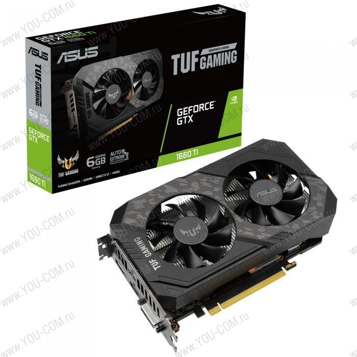 TUF-GTX1660Ti-6G-EVO-GAMING 6GB GDDR6 192bit DVI 2xHDMI DP RTL {8} (315803)