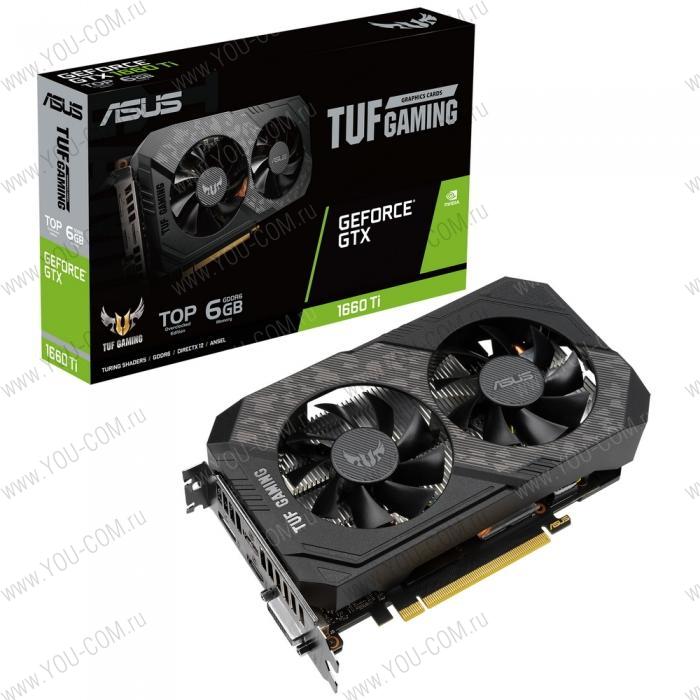 TUF-GTX1660Ti-T6G-EVO-GAMING 6GB GDDR6 192bit DVI 2xHDMI DP RTL {8} (419716)