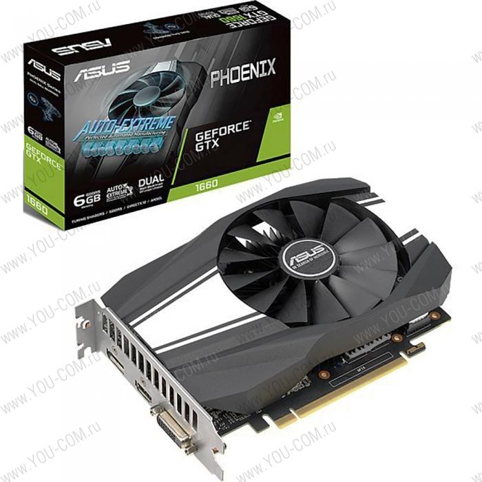 PH-GTX1660-O6G 6GB GDDR5 192bit DVI HDMI DP RTL {10} (274883)