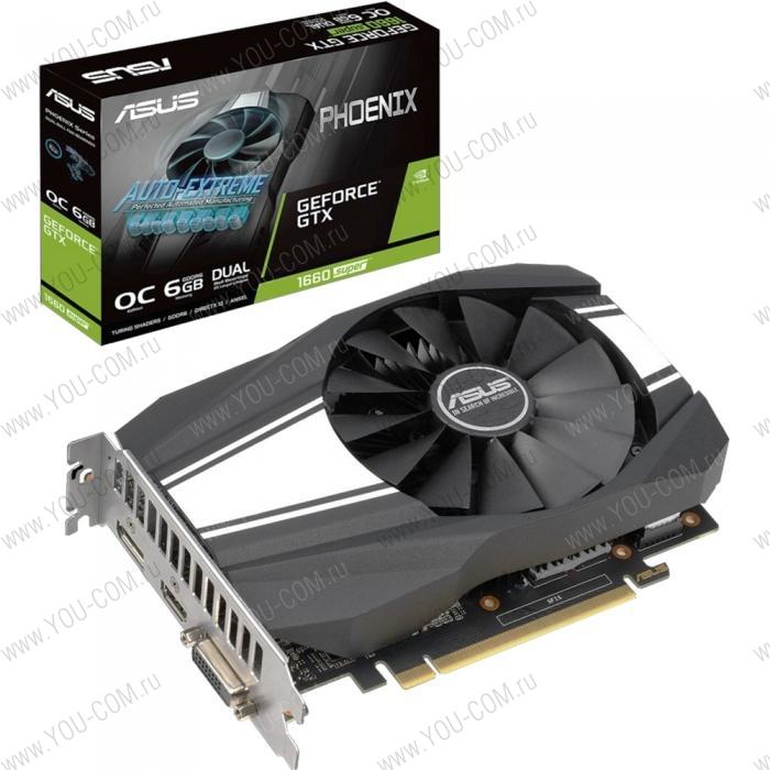 PH-GTX1660S-O6G 6GB GDDR6 192bit DVI HDMI DP RTL {10} (505291)