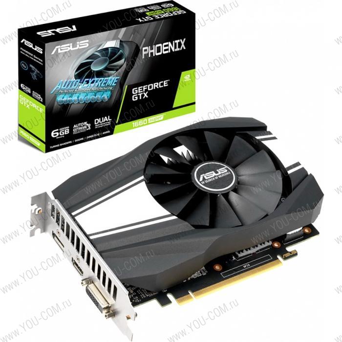 PH-GTX1660S-6G 6GB GDDR6 192bit DVI HDMI DP RTL {10} (528795)