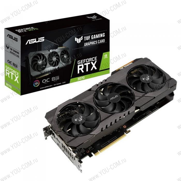 TUF-RTX3070-O8G-V2-GAMING 8GB GDDR6 256bit 2xHDMI 3xDP LHR RTL {5} (320135)