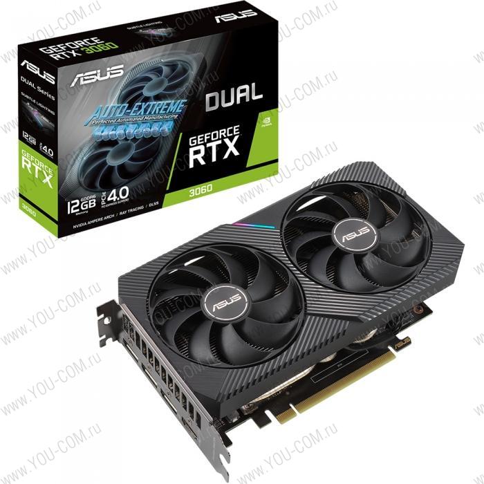 DUAL-RTX3060-O12G-V2 12GB GDDR6 192bit HDMI 3xDP LHR RTL {10} (309925)