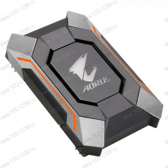 AORUS SLI HB bridge RGB (2 slot spacing), (GC-A2WAYSLIL RGB) RTL {20}