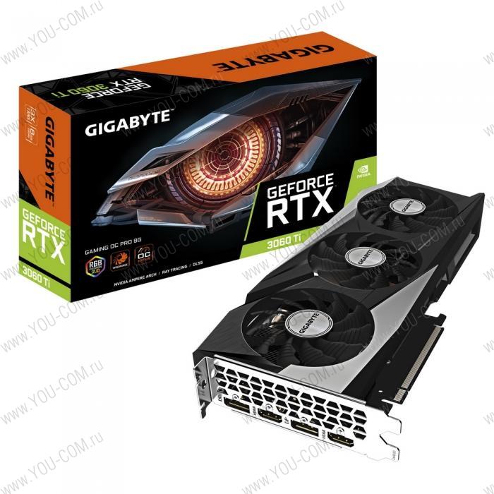 RTX3060Ti GAMING OC PRO 8GB GDDR6 256bit 2xHDMI 2xDP LHR RTL {10} (309411)