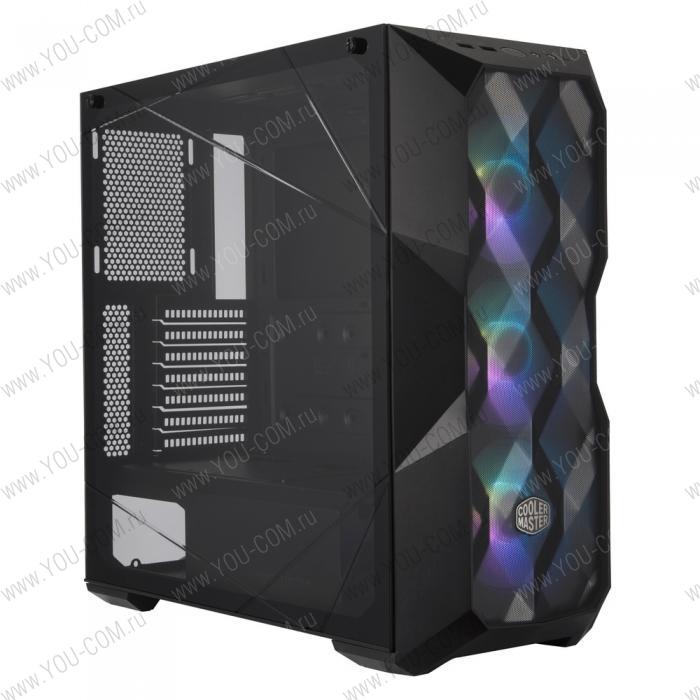 Корпус Cooler Master MasterBox TD500 MESH, USB3.0x2, 3x120 ARGB Fan, Black, ATX, w/o PSU