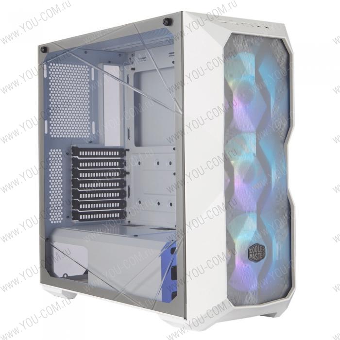 Корпус Cooler Master MasterBox TD500 MESH White, USB3.0x2, 3x120 ARGB Fan, White, ATX, w/o PSU