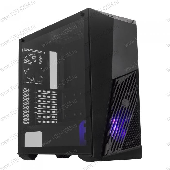 Корпус Cooler Master MasterBox K501L, 1xUSB3.0, 1xUSB2.0, 1x120 Fan, 1x120 RGB Fan, TG, w/o PSU, Black, ATX