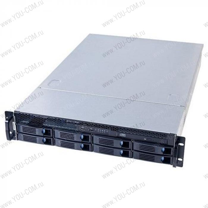 Корпус RM23608T2-LE   2U 8xHotSWAP HDD with 6G SAS/SATA BP, 3x 80mm FAN, 1 x Slim CD-ROM Adapter (SATA to SATA), FSP500-702UH PSU Bracket, no PSU (без БП) + RAILS (аналог CSE-825TQ)  RM23608H01*13140