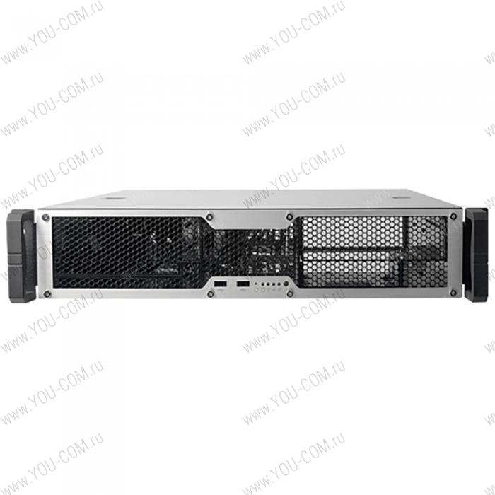 RM24100H04*13753 2U,BK CC1012,LOW PROFILE REAR WINDOW,USB3.0,W/PS2 PSU BRACKET+AL DECORATION+FAN,SINGLE(CHENBRO,SR/S K),REV."B01"