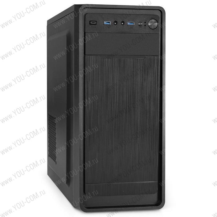 Корпус Miditower ExeGate XP-332UC-XP500 (ATX, XP500 12см, 2*USB3.0+1*TypeC, аудио) (125292)