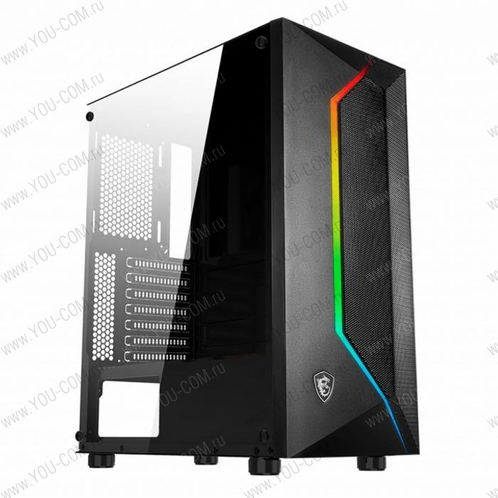 MAG VAMPIRIC 100L Mid-Tower, ATX, mATX, Mini-ITX, 2xUSB 2.0, 1xUSB 3.0, Tempered Glass Window (720254)