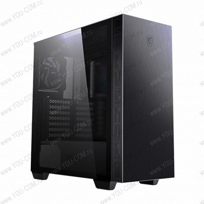 MPG SEKIRA 100P Mid-Tower, E-ATX, ATX, mATX, Mini-ITX, 1xTypeC, 4xUSB 3.0, 3x200mm ARGB Fan, 1x120mm Black Fan, 1x200mm Black Fan, Tempered Glass Window  (727512)