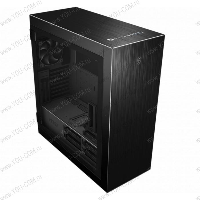 MPG SEKIRA 500P Mid-Tower, E-ATX, ATX, mATX, Mini-ITX, 1xTypeC, 2xUSB 3.0, 2xUSB 2.0, 4x120mm Black Fan, Tempered Glass Window (646400)