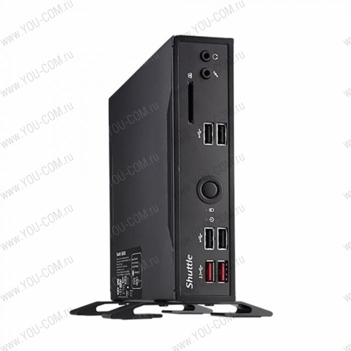 DS10U3 Intel I3-8145U Fanless Support 1080P FHD /2xHDMI+DP/2xDDR4L 2400 Mhz SODIMM Max 32GB/ GLan, 802.11 b/g/n WLAN /COM/SD card reader, 65W adapter, VESA  RTL {4}