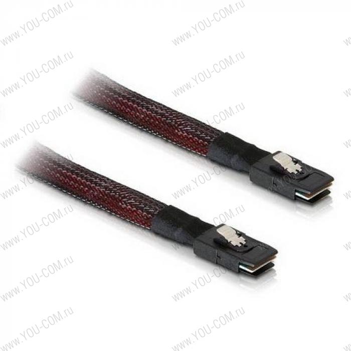 Кабель ACD-SFF8087SB-08M,   Internal, SFF8087-to-SFF8087 ( mSAS -to- mSAS),  W/SideBand, 75cm (аналог LSI00249, LSI00256,2246800-R) (6705053-75)