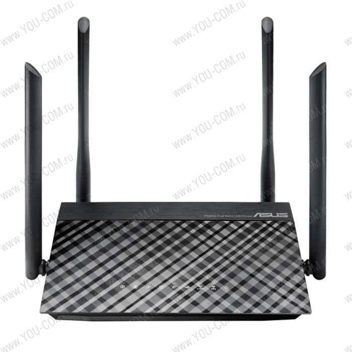 Bad Pack RT-AC1200 Dual-band 802.11ac Router 867Mbps(5GHz)+300Mbps(2.4GHz) EU/13/P_EU RTL