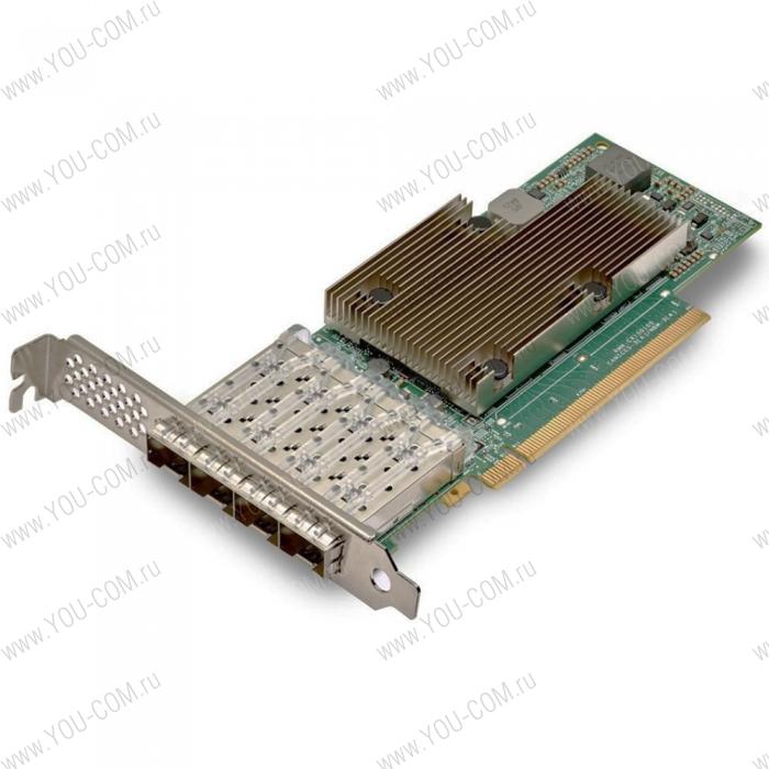 NetXtreme P425G (BCM957504-P425G)   4x25GbE (25/10GbE), PCIe 4.0 x16, SFP28, BCM57504, Ethernet Adapter