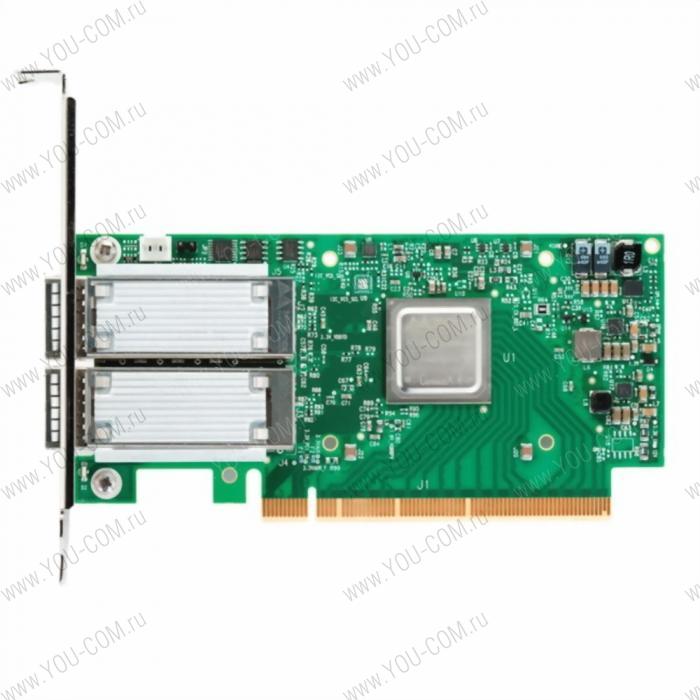 MCX556A-EDAT ConnectX-5 Ex VPI Adapter Card EDR IB and 100GbE Dual-Port QSFP28 PCIe4.0 x16 Tall Bracket (480306)