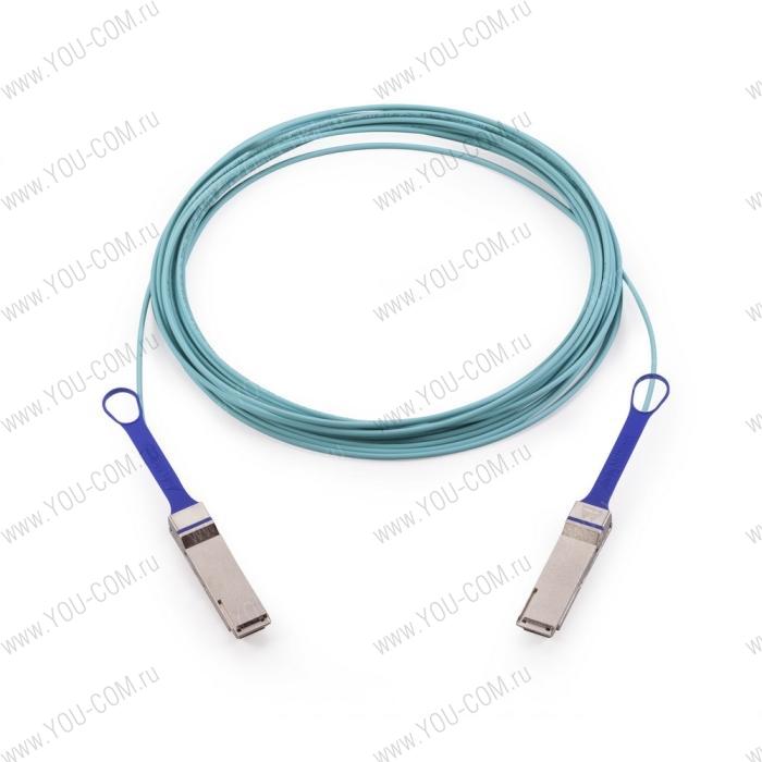 Кабель оптический MFA1A00-C010 Mellanox® active fiber cable, ETH 100GbE, 100Gb/s, QSFP, LSZH, 10m  (190404)