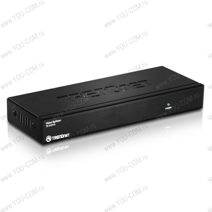 4-Port Video Splitter TK-V401S RTL {10}