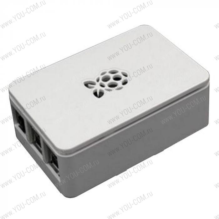 RA178   Корпус ACD White ABS Plastic case with Logo for Raspberry Pi 3 B/B+, совместим с креплением VESA Mount (RASP1791) RA178   Корпус ACD White ABS Plastic case with Logo for Raspberry Pi 3 B/B+ (494194)