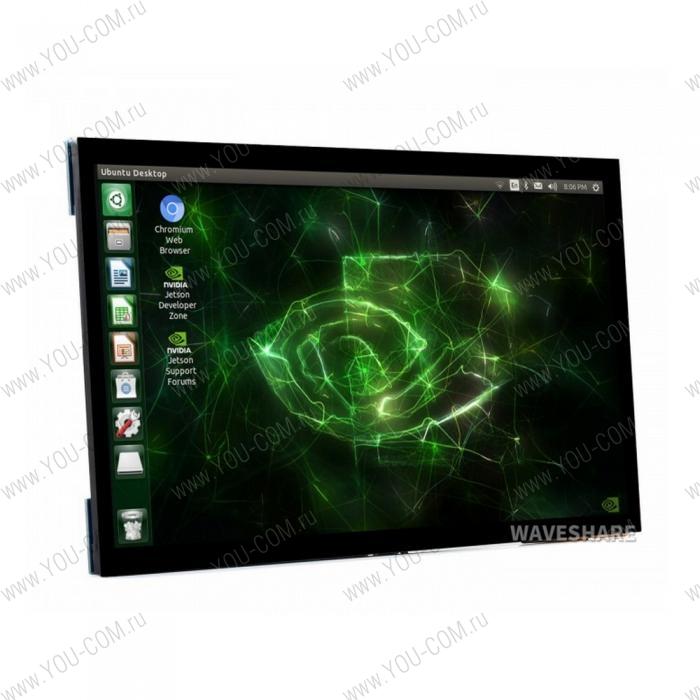 ACD18-XC573   Waveshare 10.1" емкостной сенсорный дисплей без корпуса, 1024*600 IPS матрица, вход HDMI, питание по USB, for Raspberry Pi 3   (WS18096)