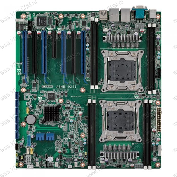 ASMB-923I (ASMB-923I-00A1E),  Advantech Серверная плата EATX, поддержка 2-х Intel Xeon  Dual LGA 2011-R3 Intel® Xeon® E5-2600 v3/v4