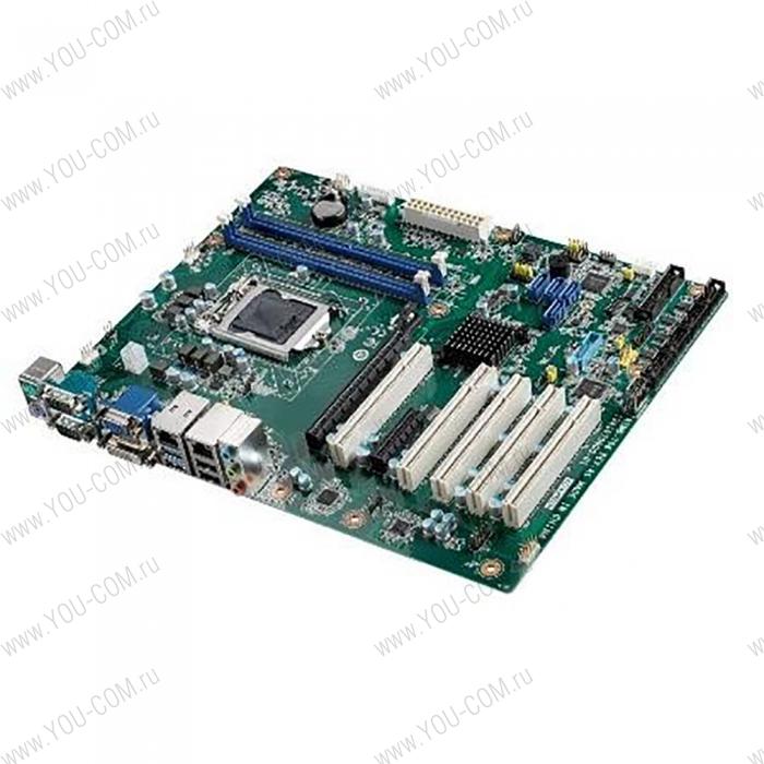 AIMB-706G2-00A1, Socket LGA1151 для Intel Core i7/i5/i3/Pentium, 2xDDR4 288-pin DIMM, VGA/DVI, 1xPCIe x16, 1xPCIe x4, 5xPCI, 4xSATAIII,  2xGbE LAN, 6xCOM, 9xUSB, 2xPS/2   Advantech