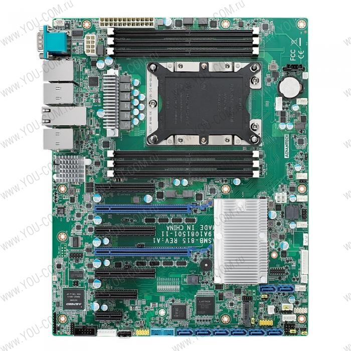 ASMB-815-00A1E,    Advantech LGA 3647-P0 Intel® Xeon® Scalable ATX Server Board with 6 DDR4, 5 PCIe x8 or 2 PCIe x16 and 1 PCIe x8, 8 SATA3, 6 USB3.0, Dual GbE LAN