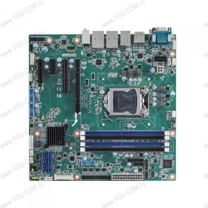 AIMB-585QG2-00A1E,  Advantech Intel® Xeon® E3/ Core™ i7/i5/i3 LGA1151, Chipset Q170, MicroATX with DVI-D/HDMI/DP++/eDP/VGA, 6 COM, Dual LAN, SATA III, 12 USB3.0